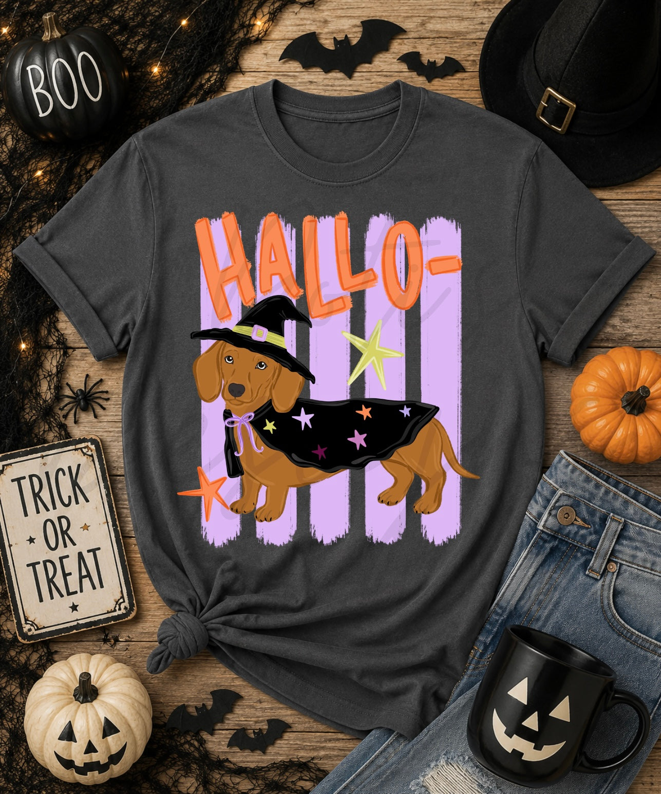 Hallo-Weenie Striped