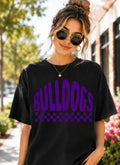 Bulldogs Checkered Mascot