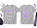 Showstoppers Baseball on Grey - CUSTOM