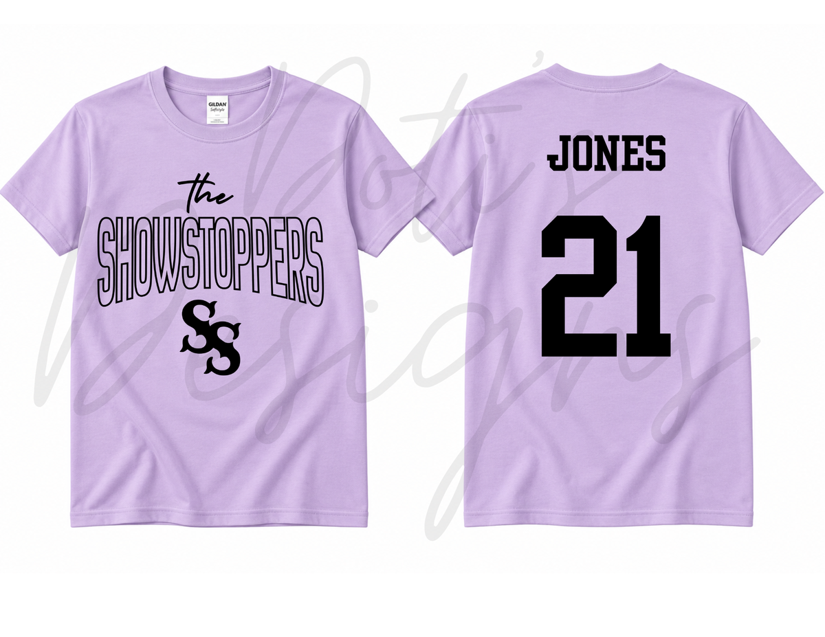 Retro Showstoppers on Purple - CUSTOM