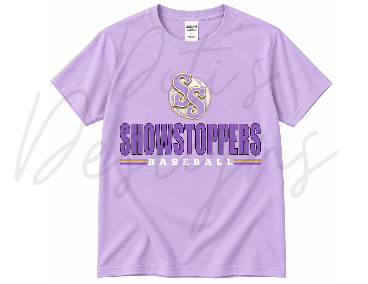 Showstoppers Lined on Purple
