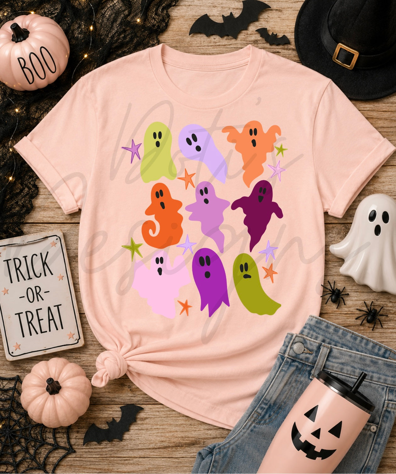Colorful Ghosts