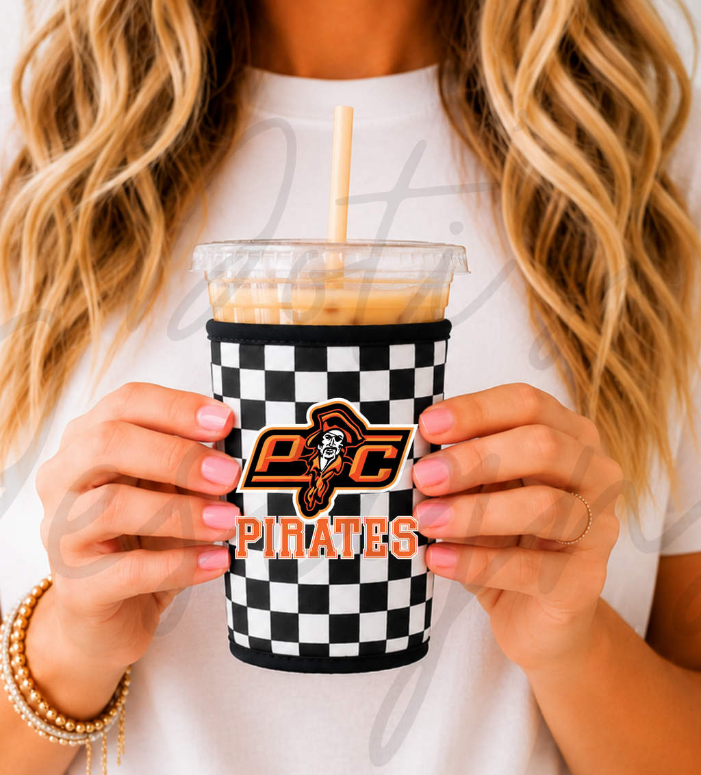 Platte County Pirates Drink Sleeve