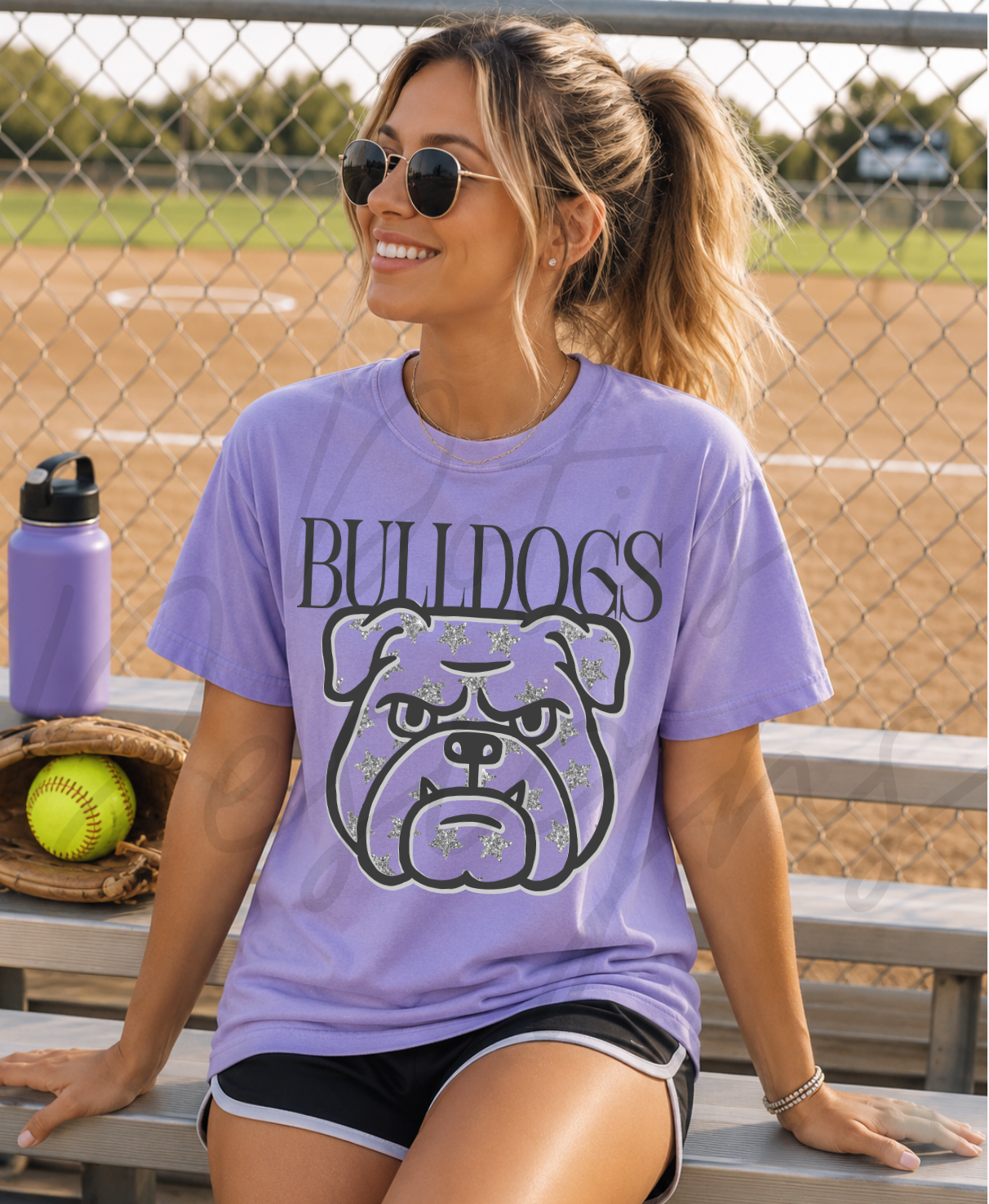 Bulldogs Glitter Star