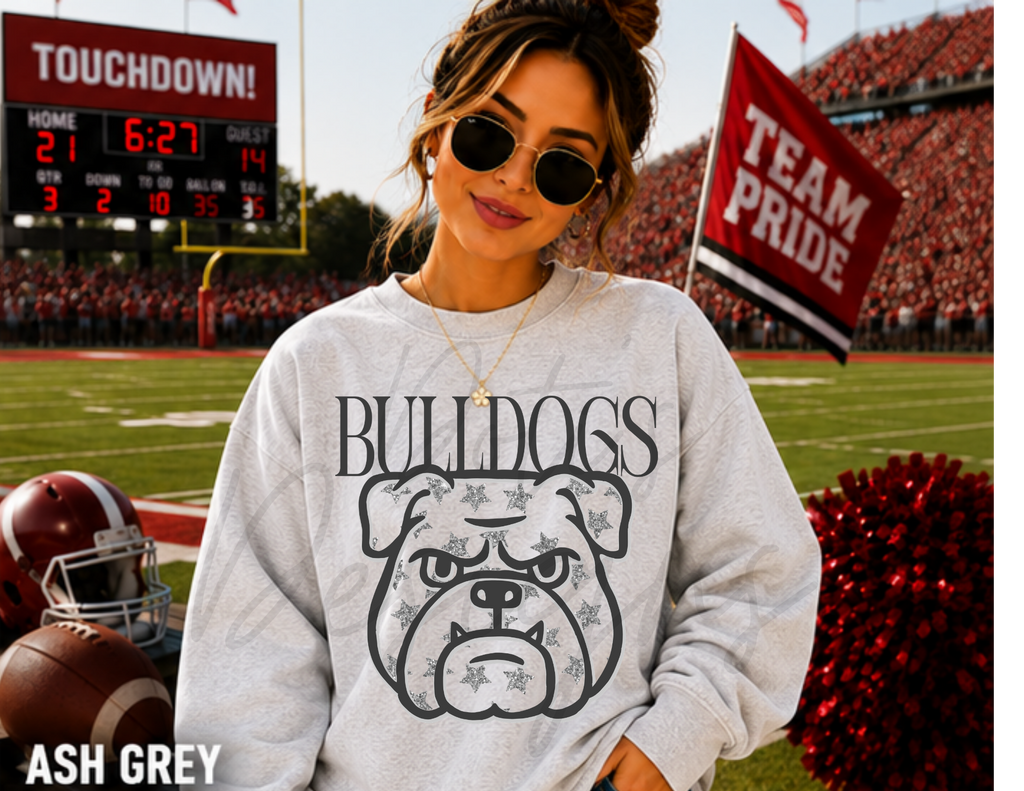 Bulldogs Glitter Star