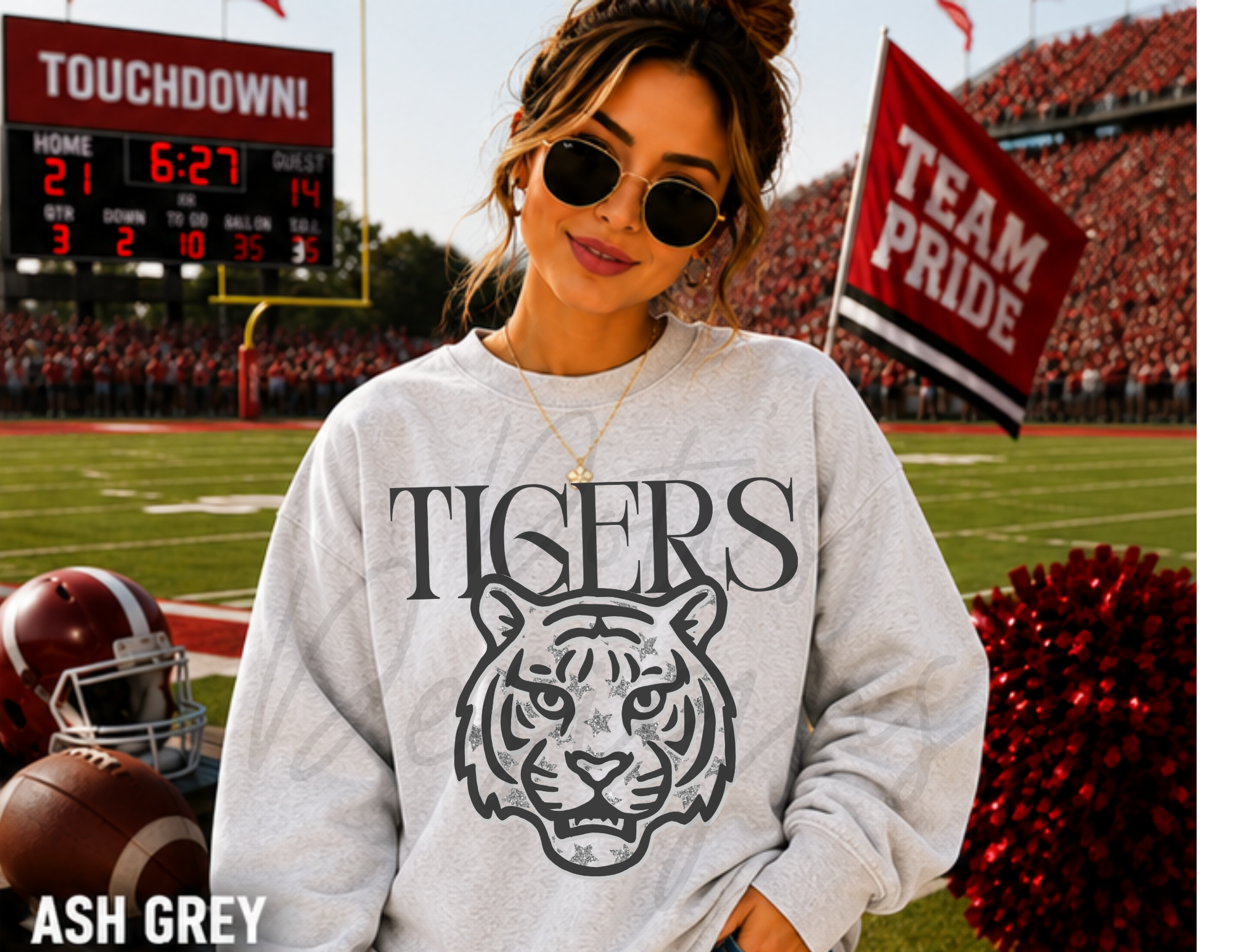 Tigers Glitter Star