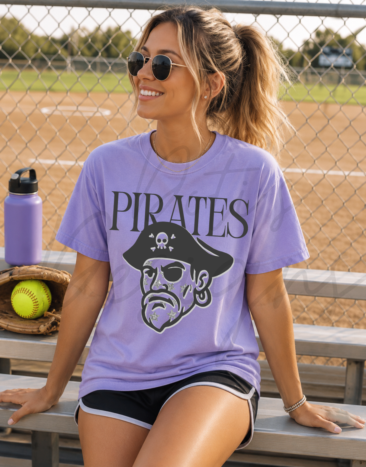 Pirates Glitter Star