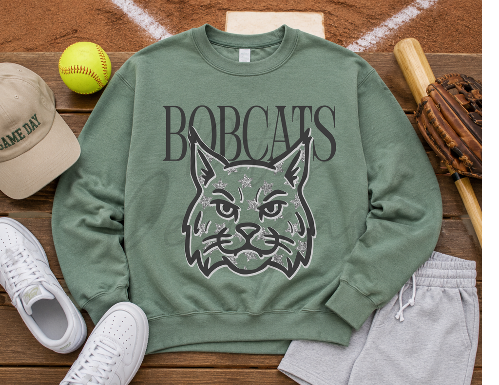 Bobcats Glitter Star