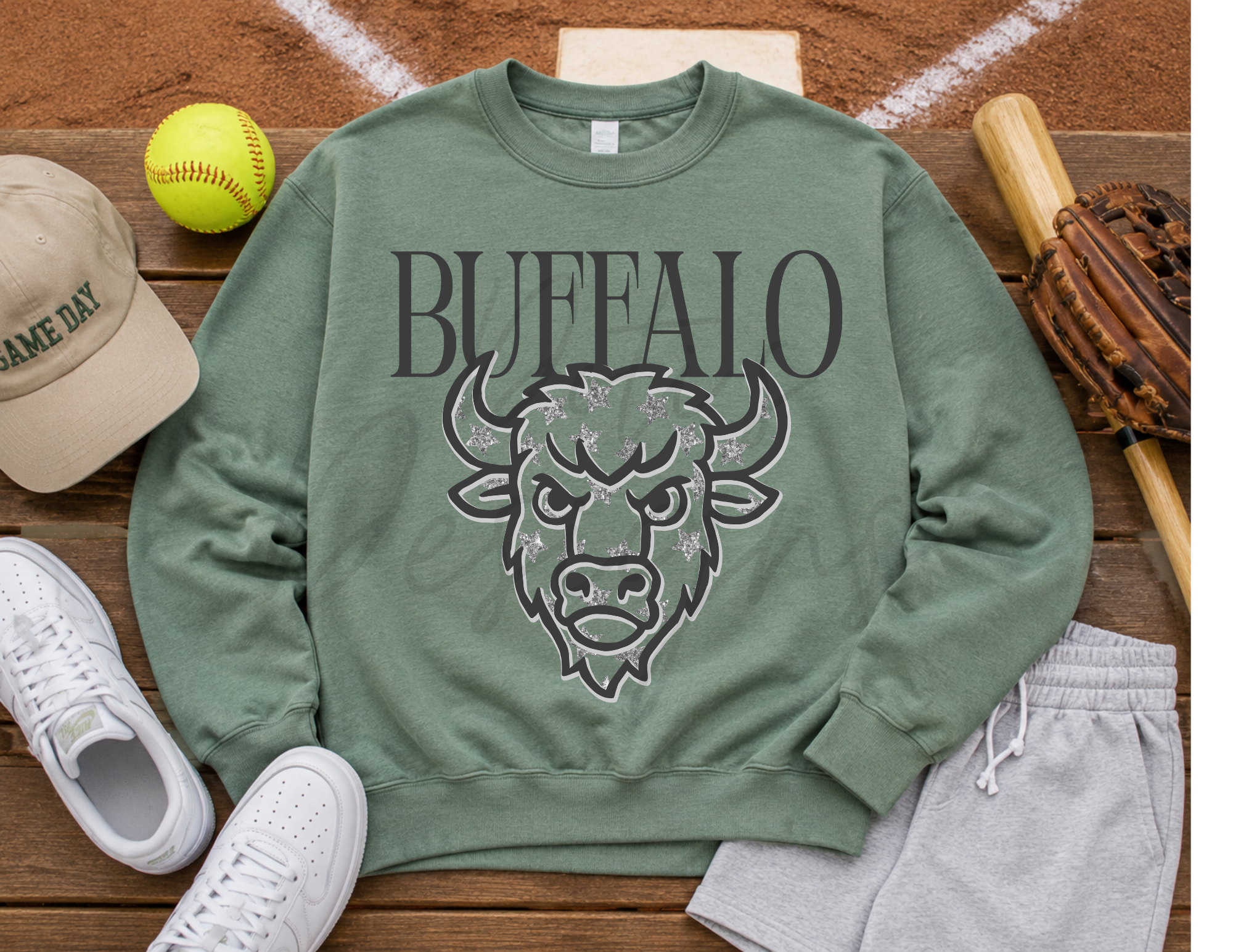 Buffalo Glitter Star