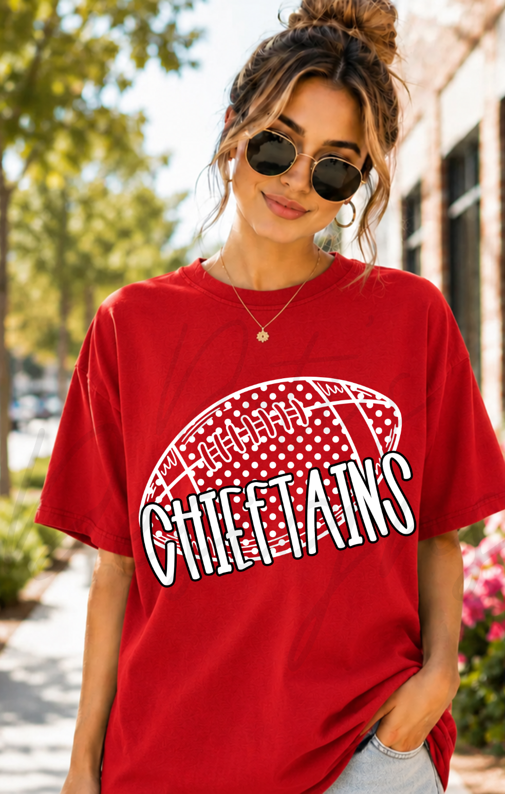 Chieftains Polka Dot Football