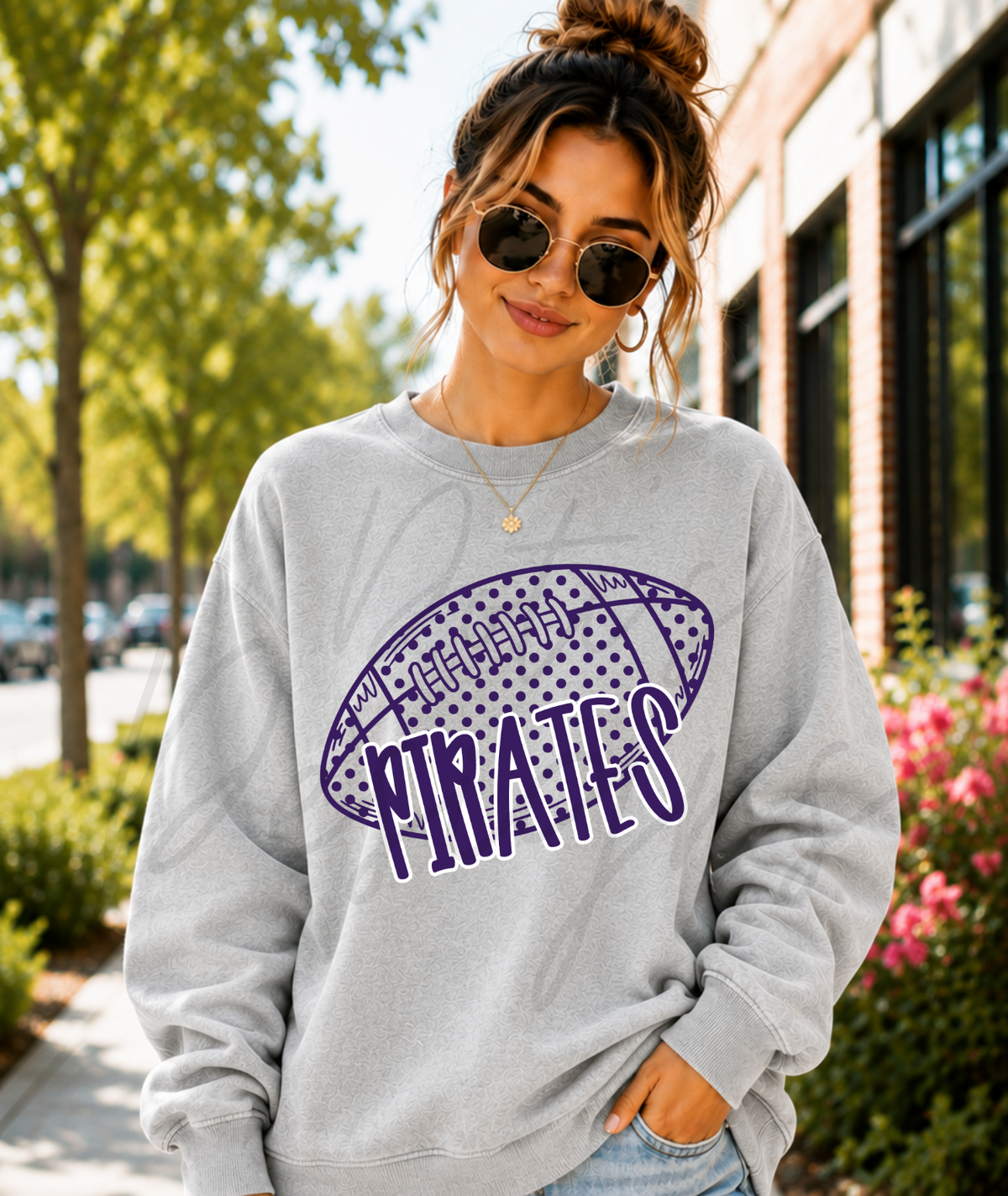 Pirates Polka Dot Football