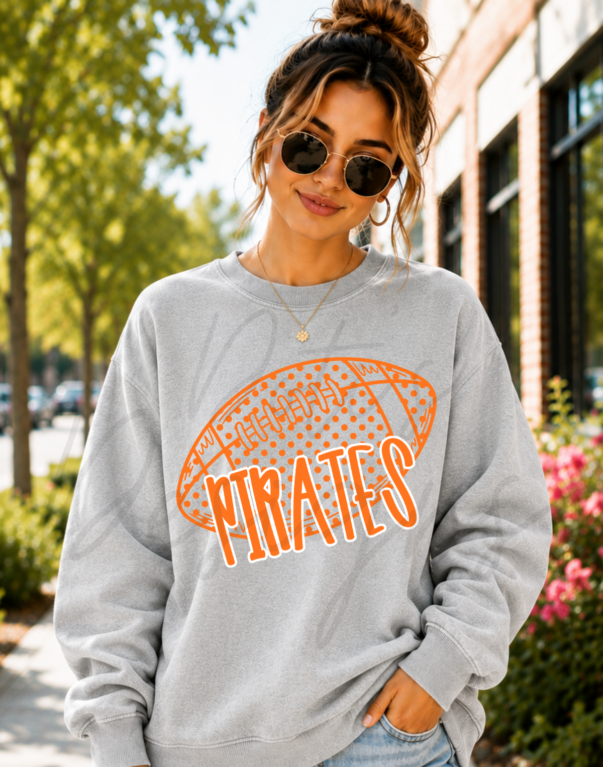 Pirates Polka Dot Football