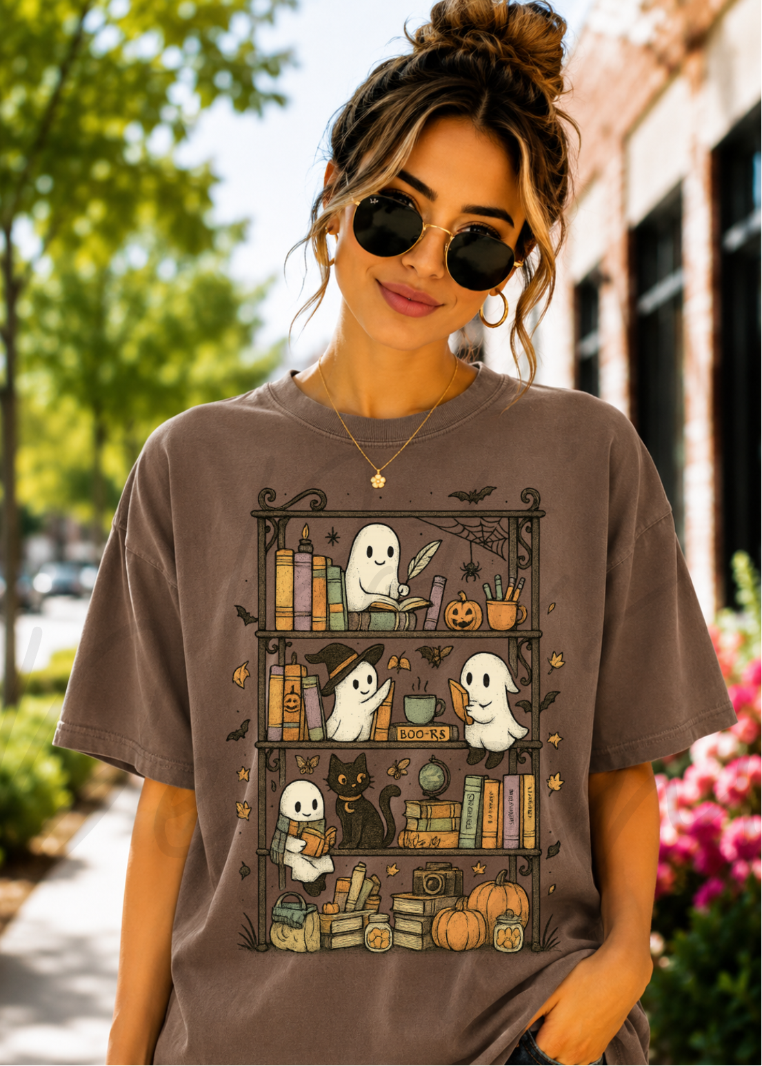 Spooky Bookshelf