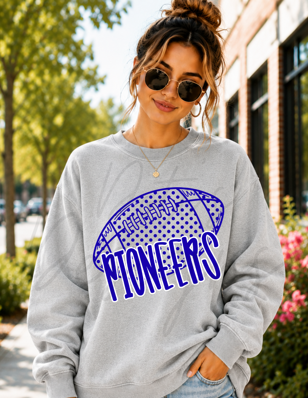 Pioneers Polka Dot Football