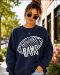 Rams Polka Dot Football