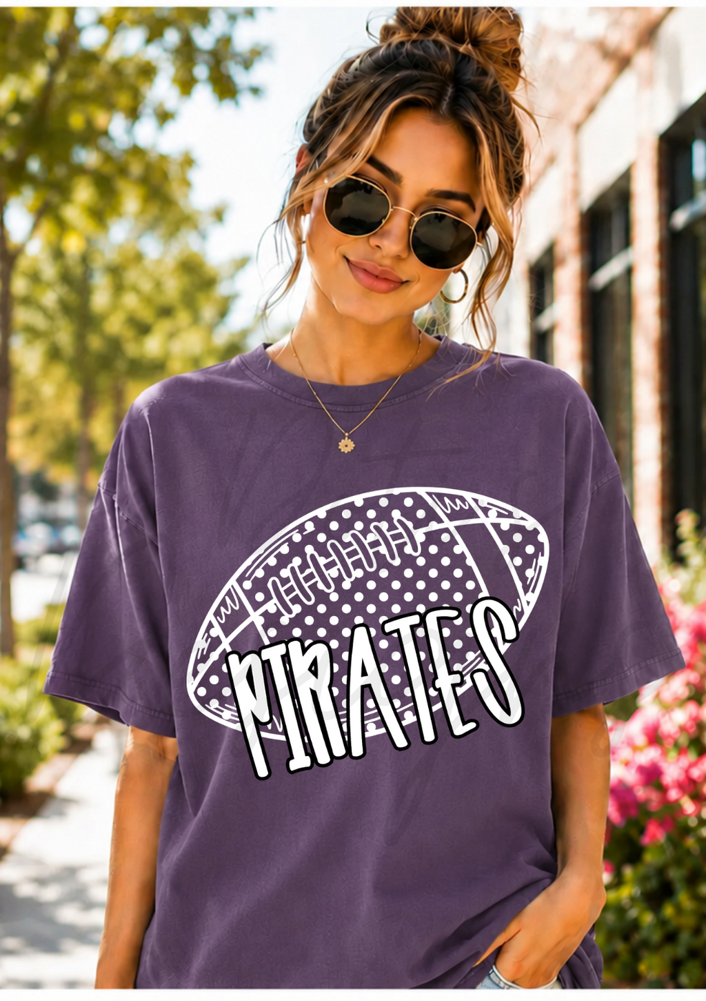 Pirates Polka Dot Football