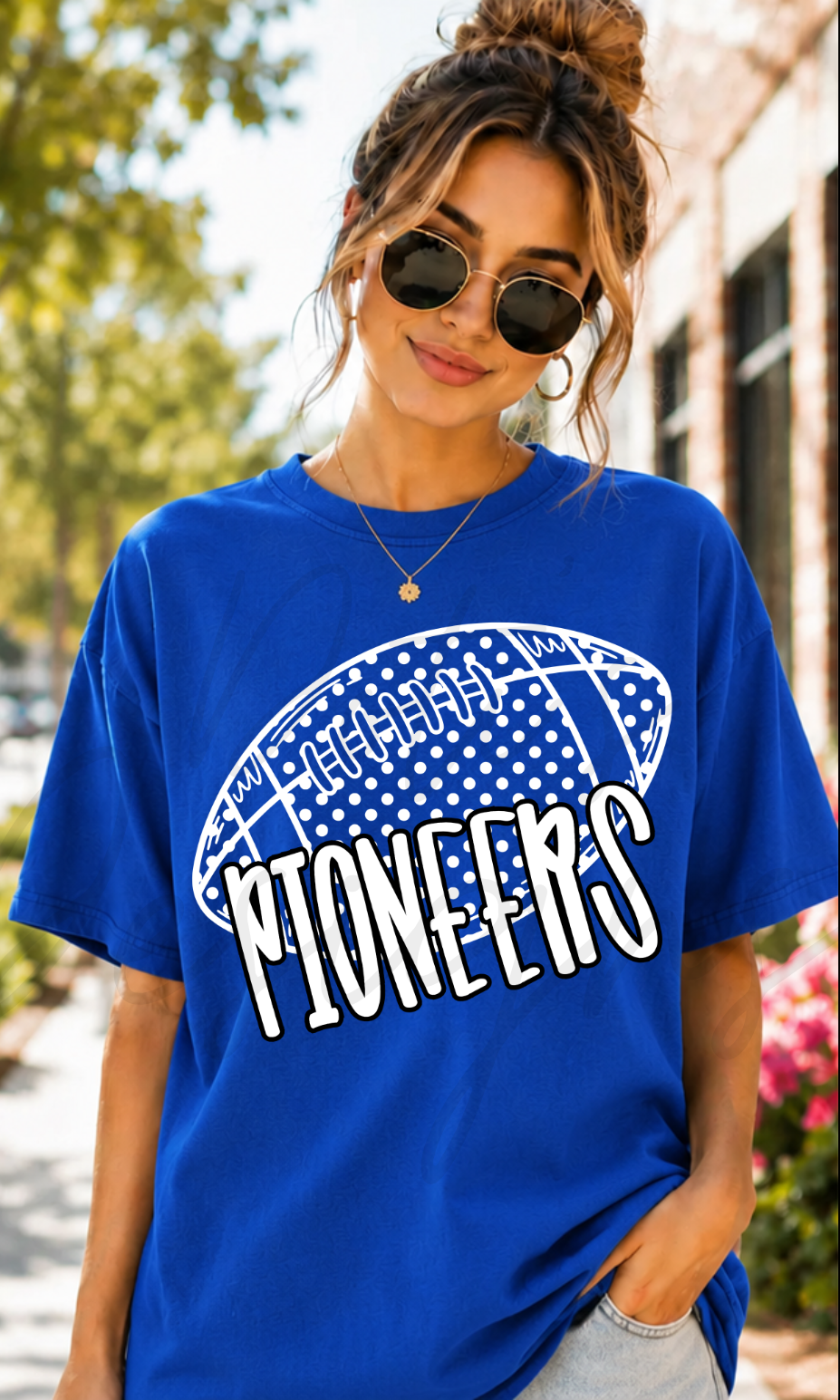 Pioneers Polka Dot Football