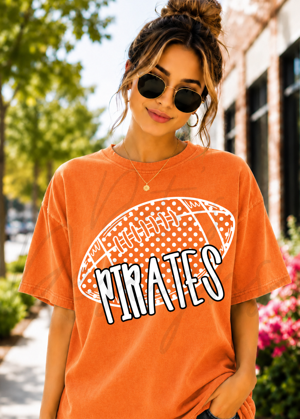 Pirates Polka Dot Football
