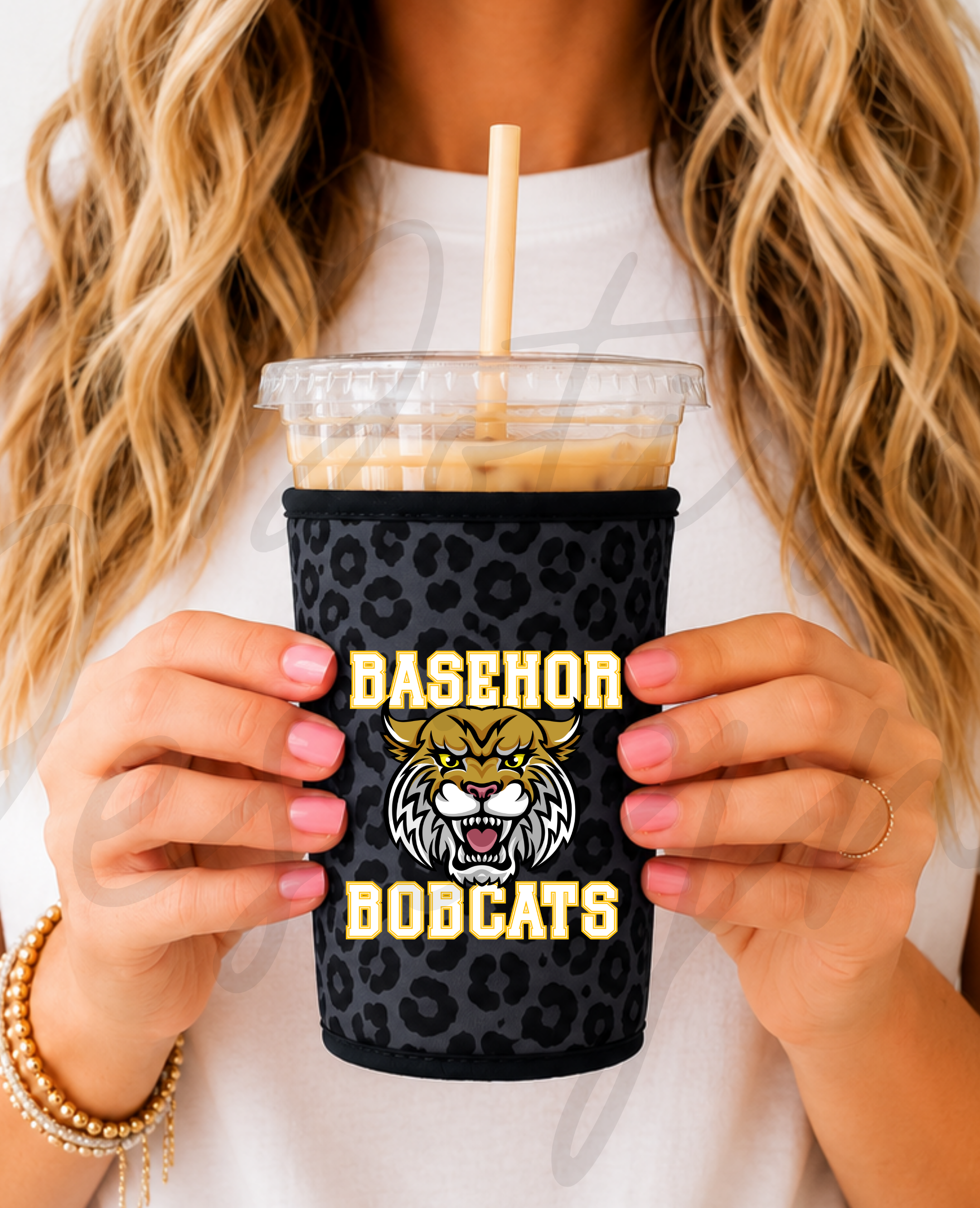 Basehor Bobcats Drink Sleeve