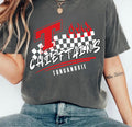 Tonganoxie Chieftains Checkered T-Shirt