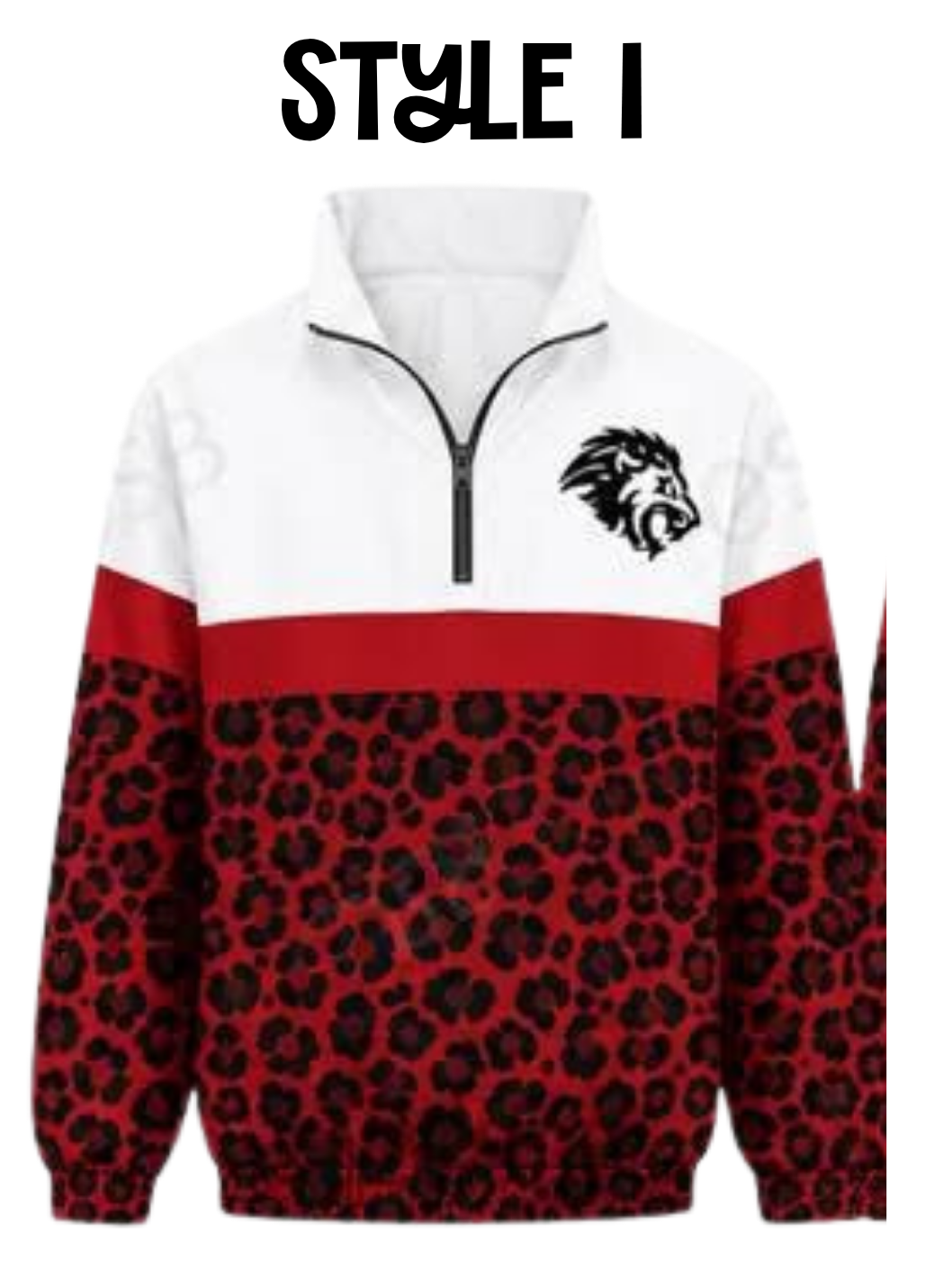 Lansing Lions Quarter Zip Windbreaker PRE-ORDER