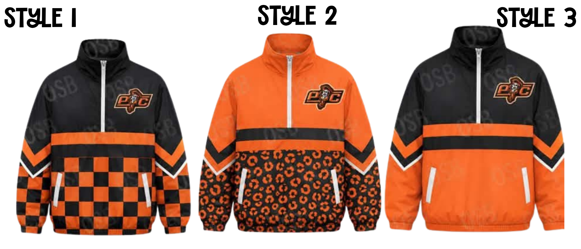PC Pirates Quarter Zip Windbreaker PRE-ORDER