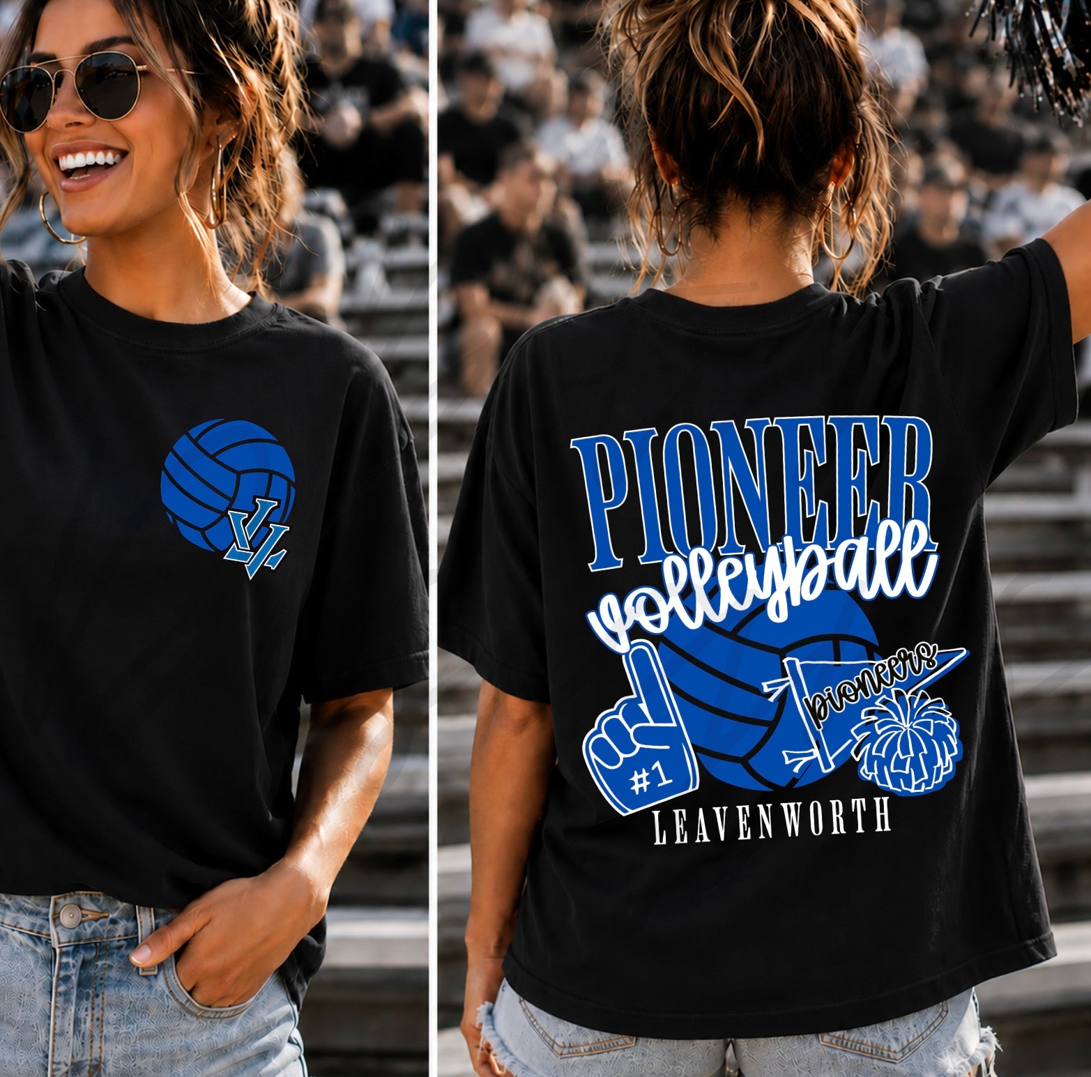 Pioneer Volleyball Varsity with Pocket Design