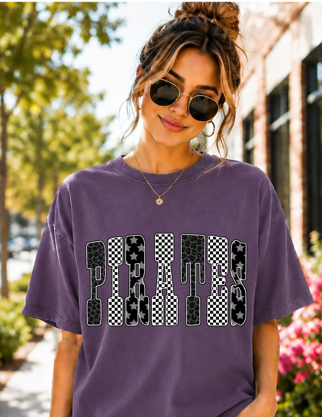 Trendy Leopard/Check Pirates