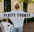 PC Pirates Varsity Sweatshirt - Back/Pocket Design
