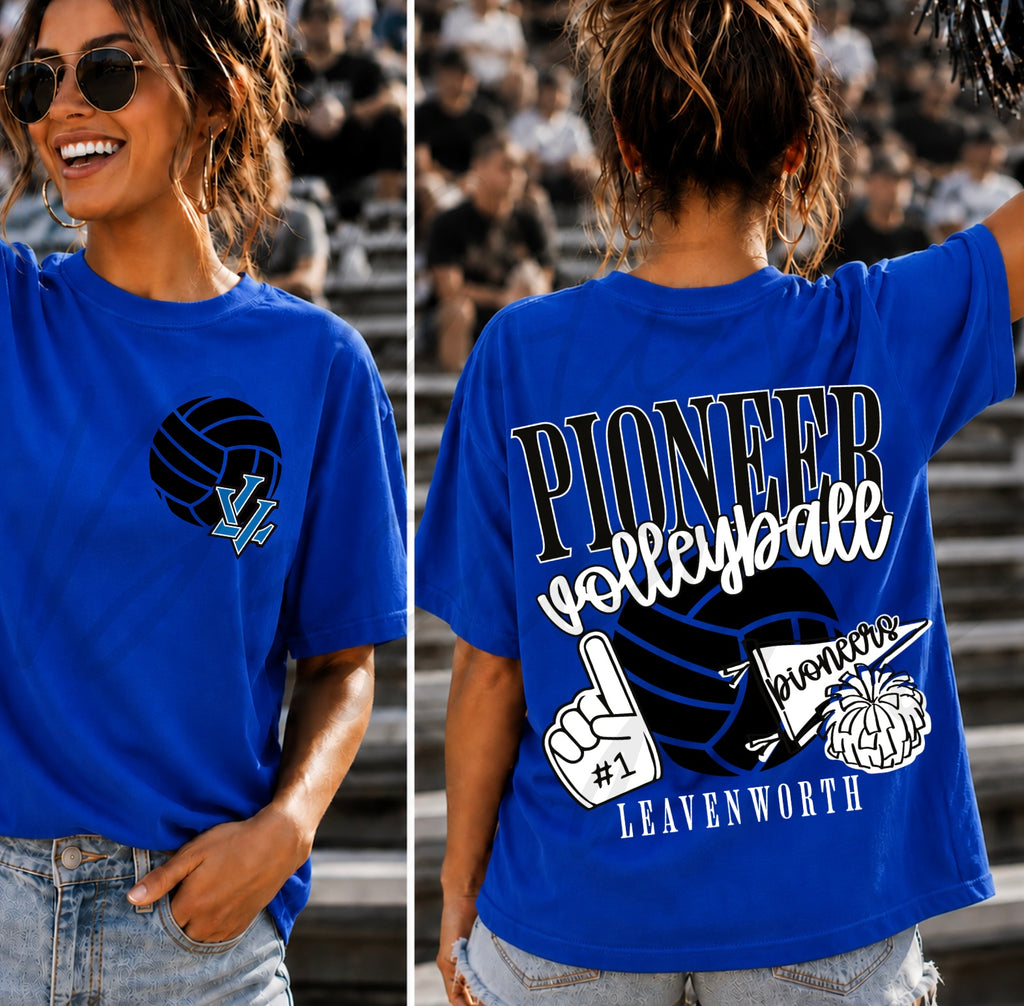 Pioneer Volleyball Varsity with Pocket Design