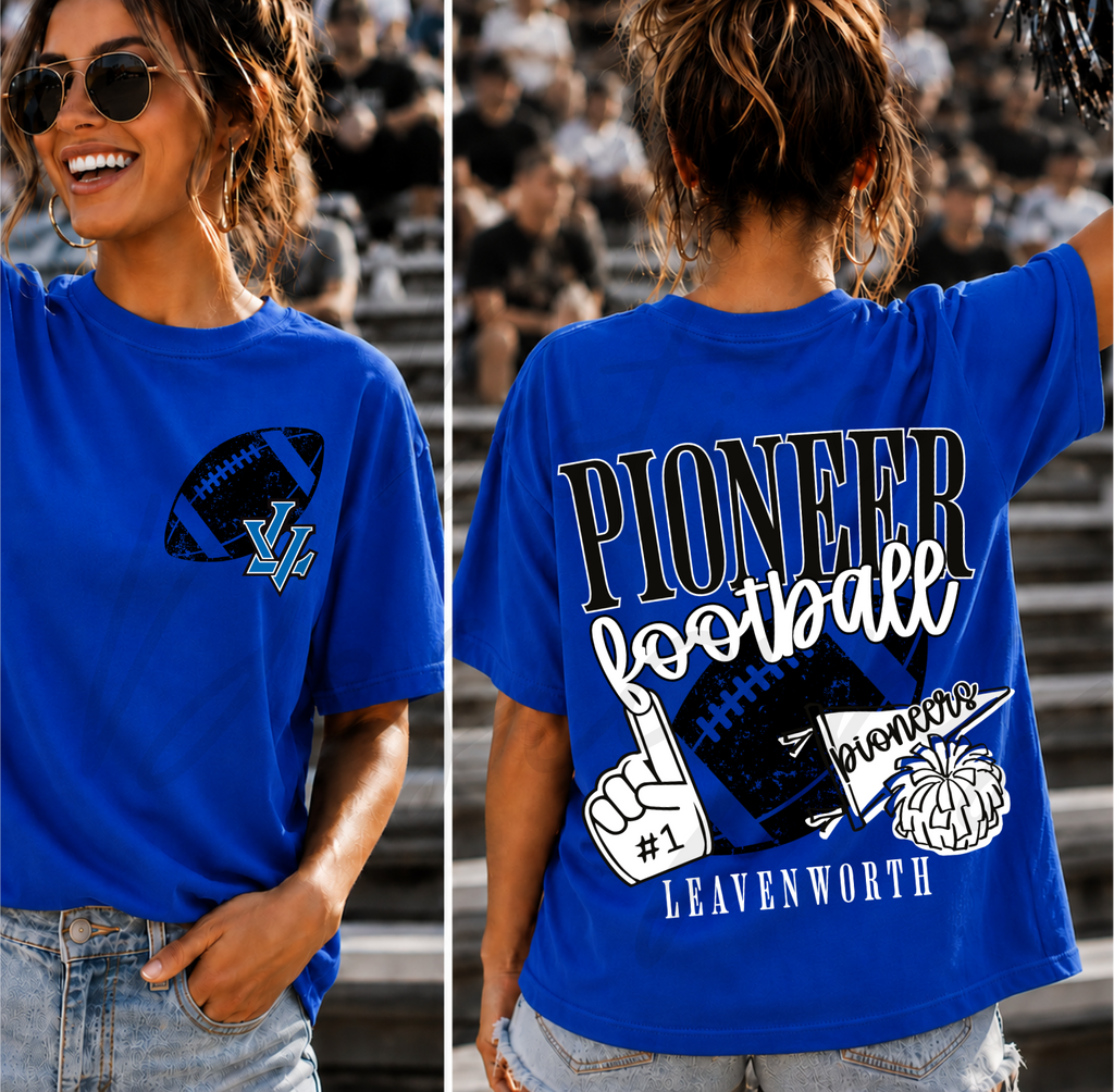 Pioneers Football Varsity with Pocket Design