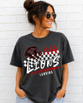 Lansing Lions Checkered T-Shirt