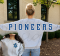 Pioneers Varsity Sweatshirt - Back/Pocket Design