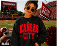 Kansas City Varsity Letters RED