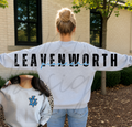 Leavenworth Pioneers Varsity Sweatshirt - Back/Pocket Design