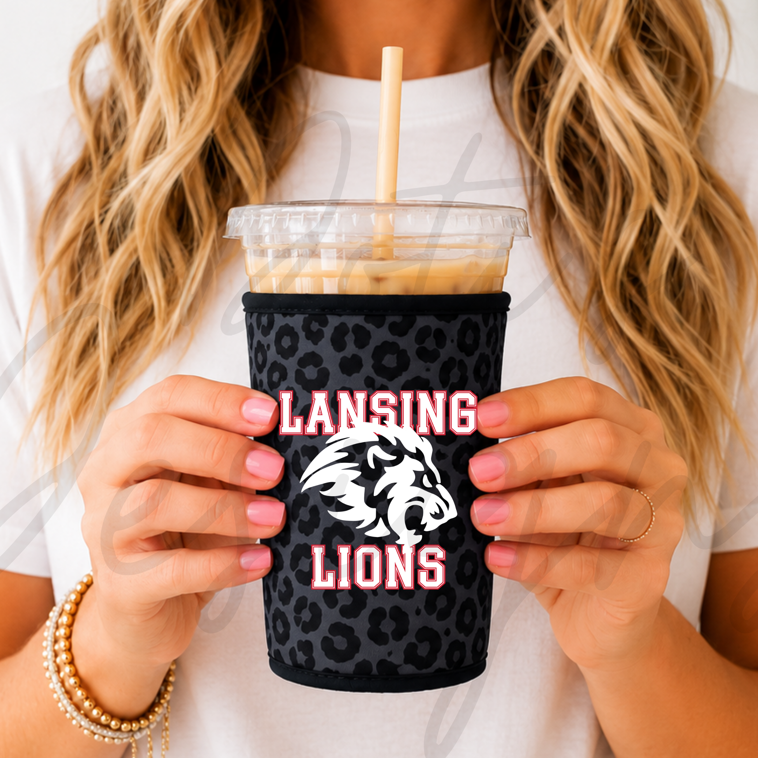 Lansing Lions Drink Sleeve