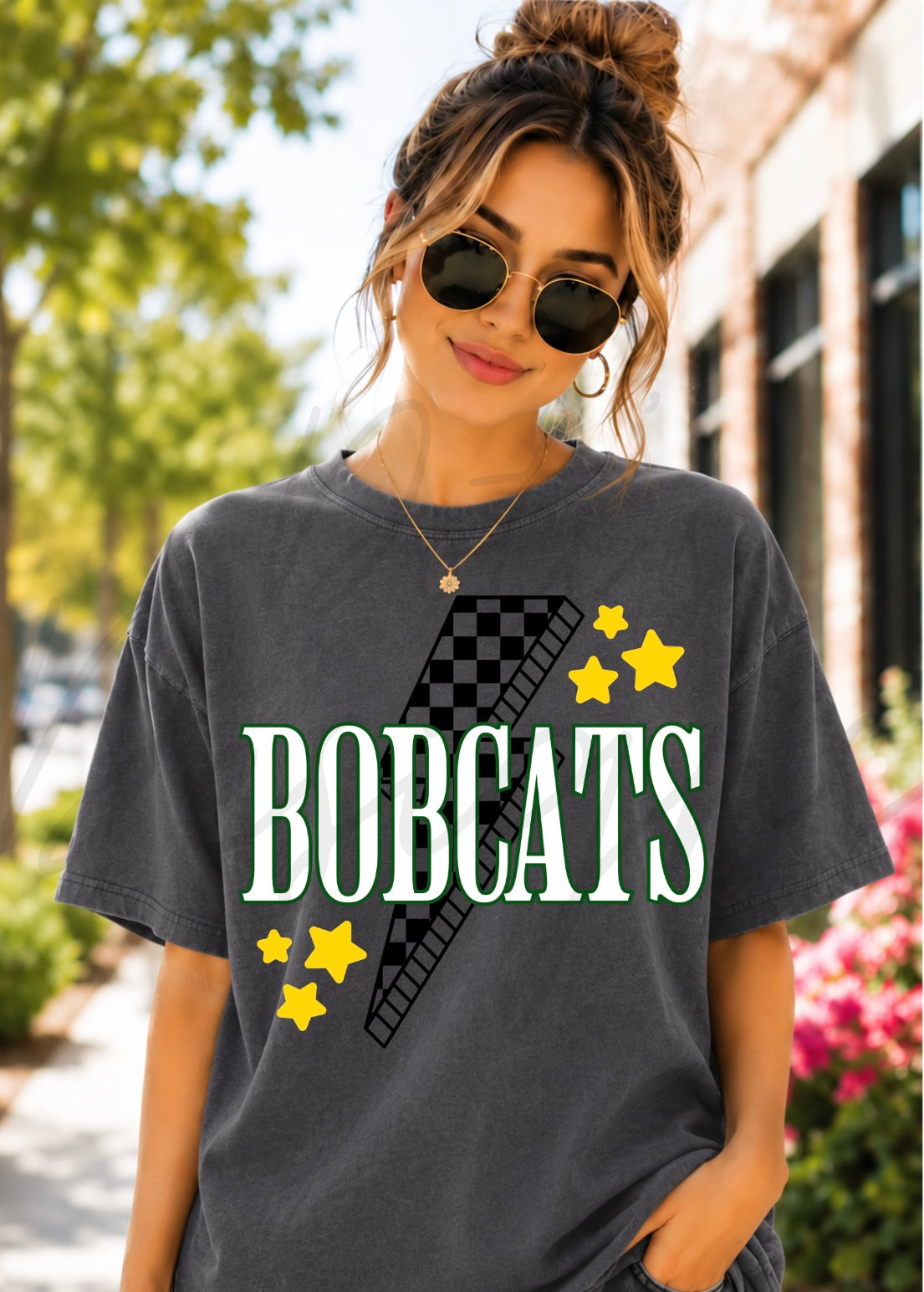 Bobcats Leopard/Check Bolt