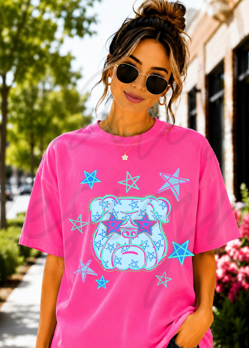 Bulldogs Doodle Mascot