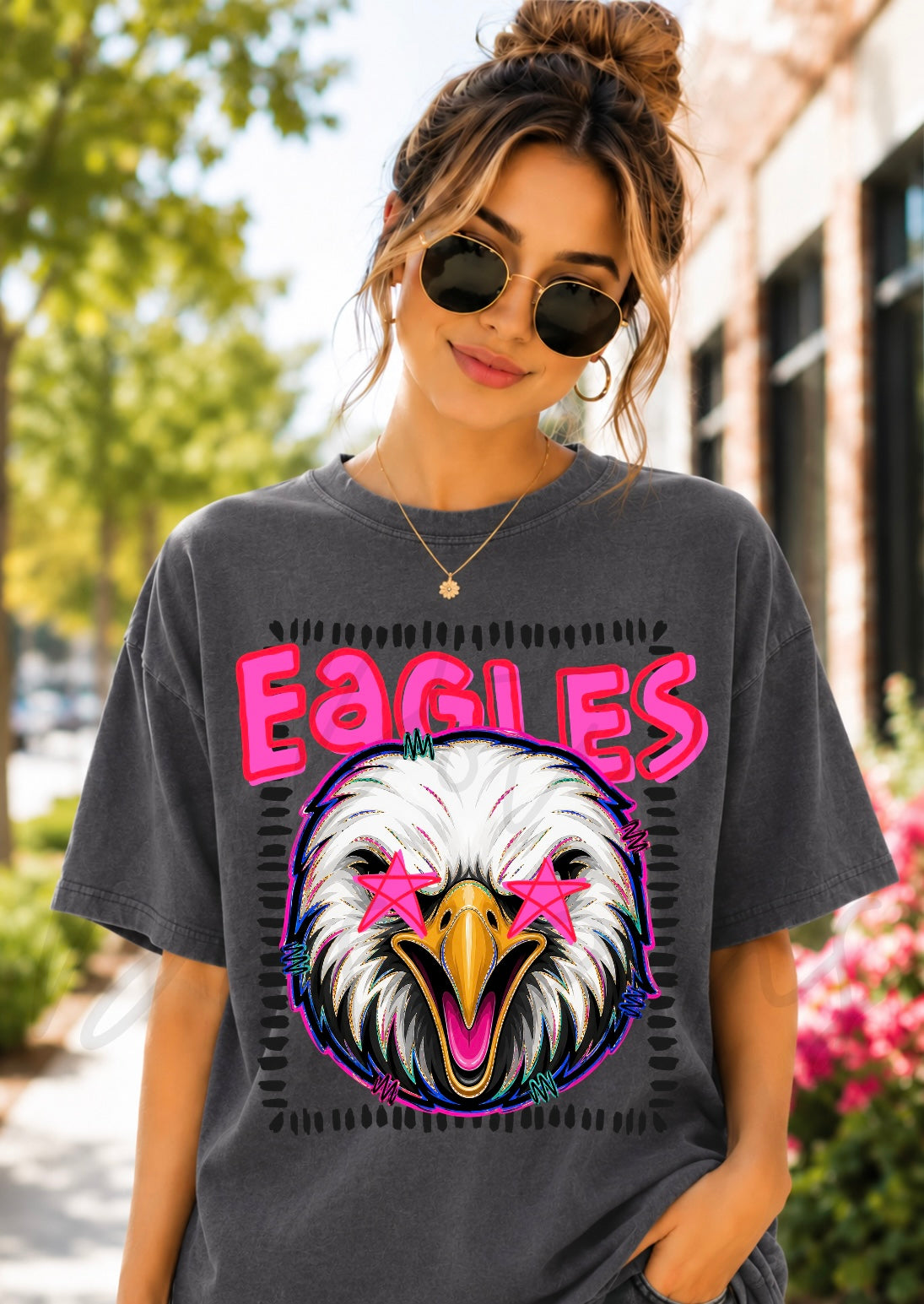 Pink Starstruck Eagles