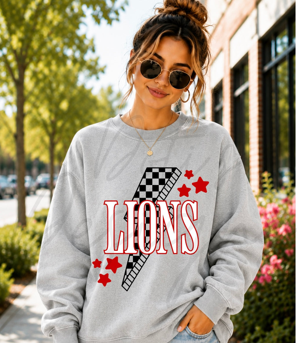 Lions Leopard/Check Bolt