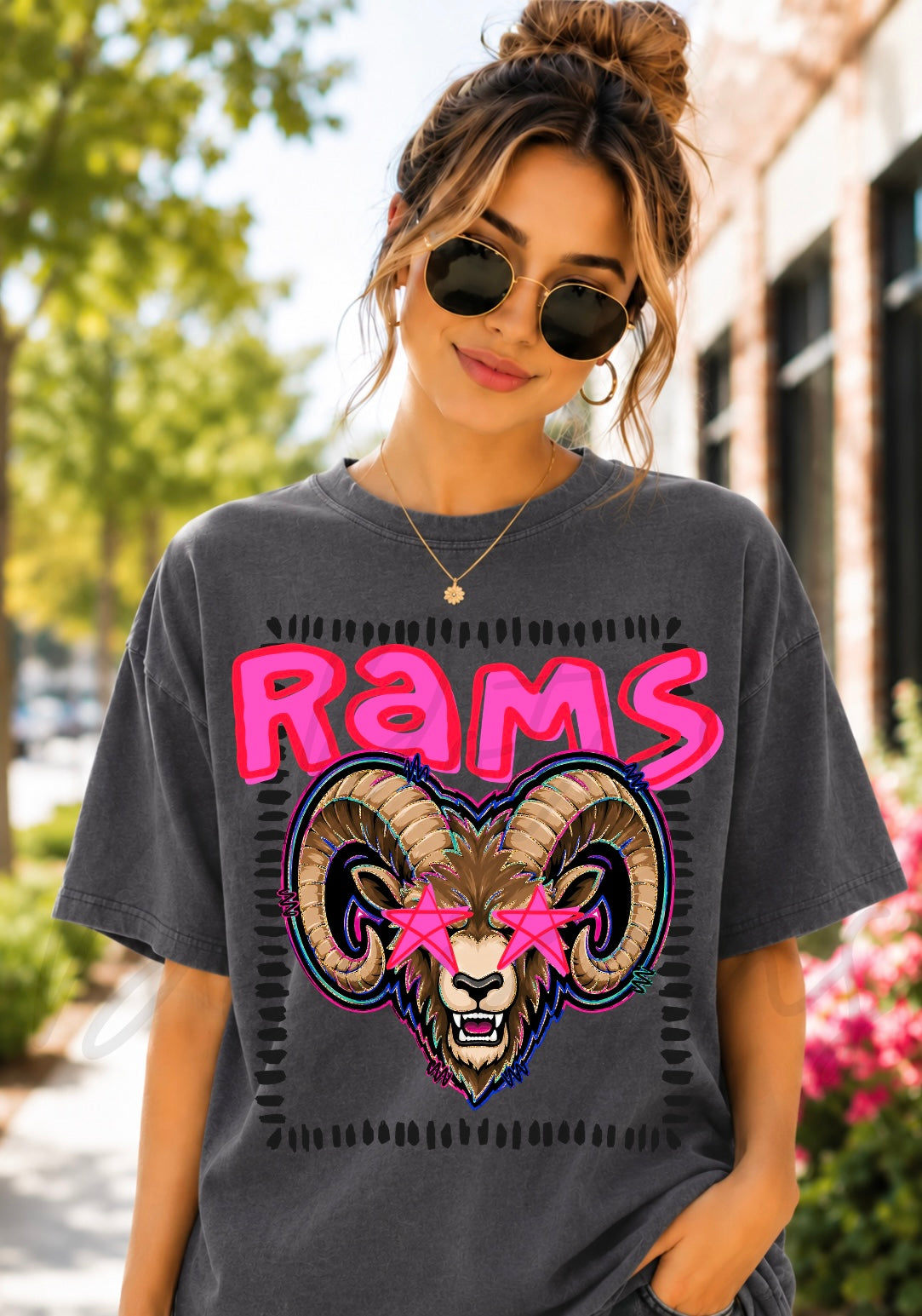 Pink Starstruck Rams