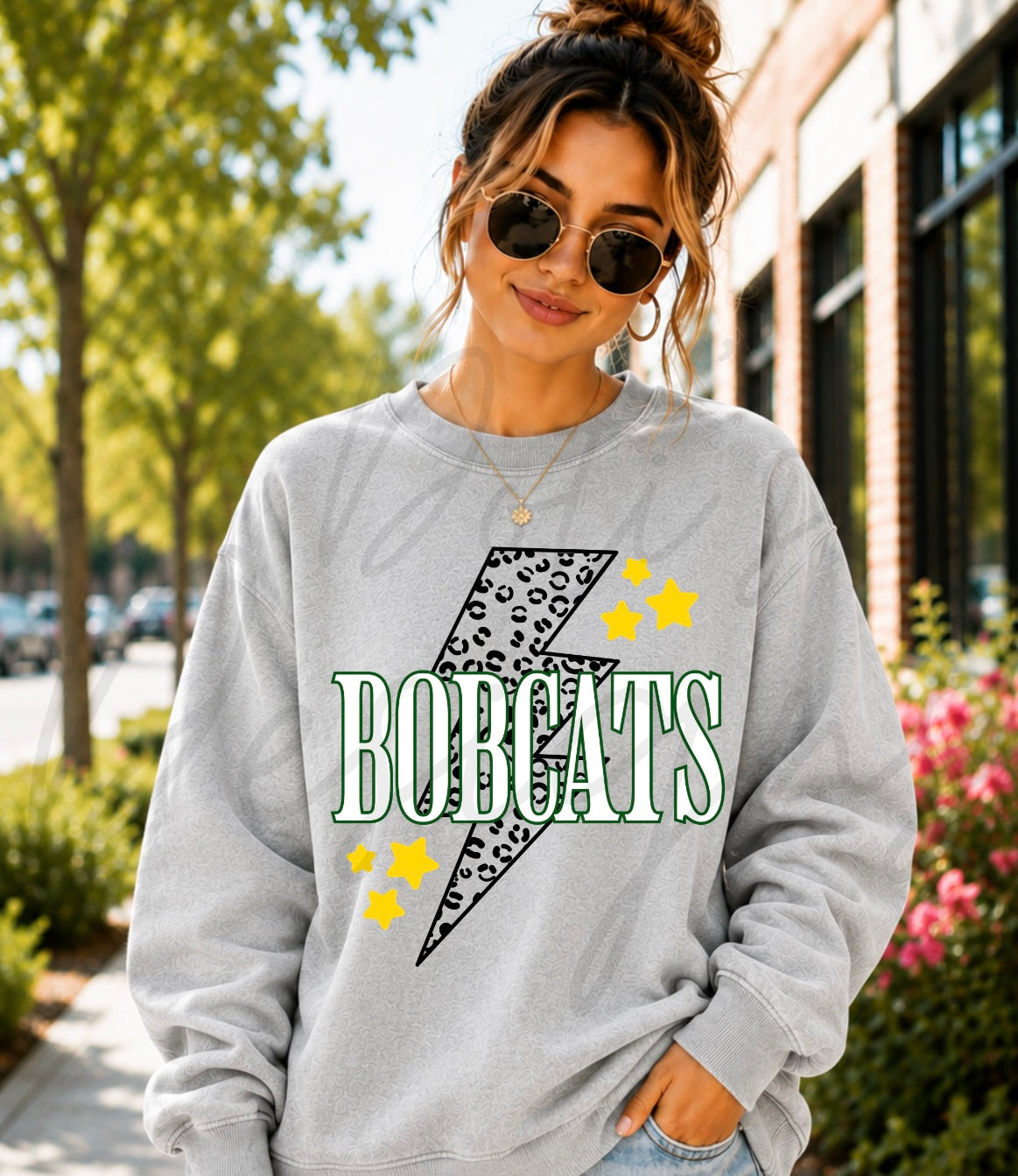 Bobcats Leopard/Check Bolt