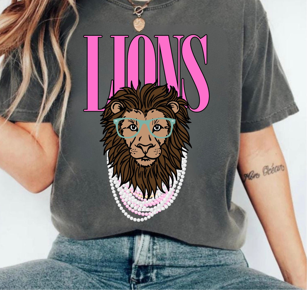 Cute Lions Mascot