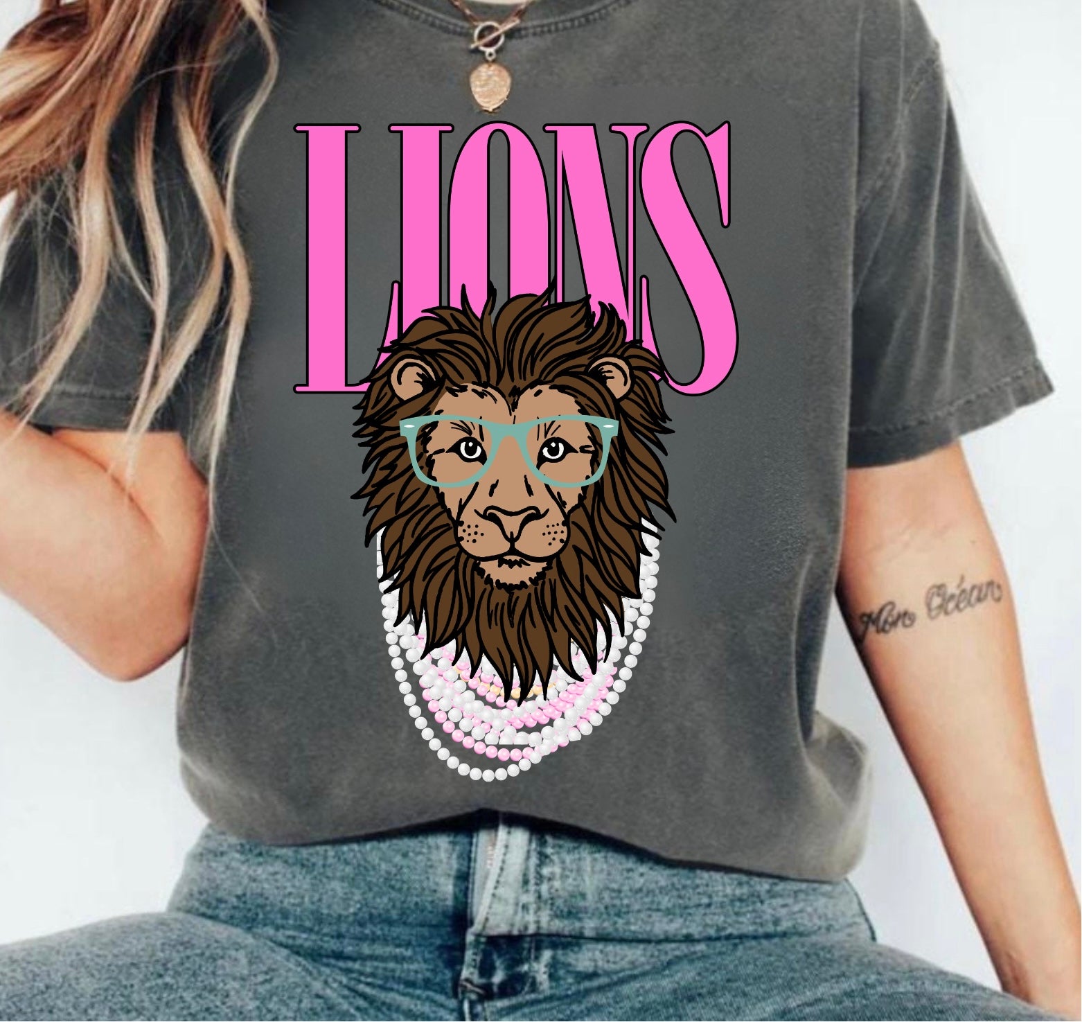 Cute Lions Mascot