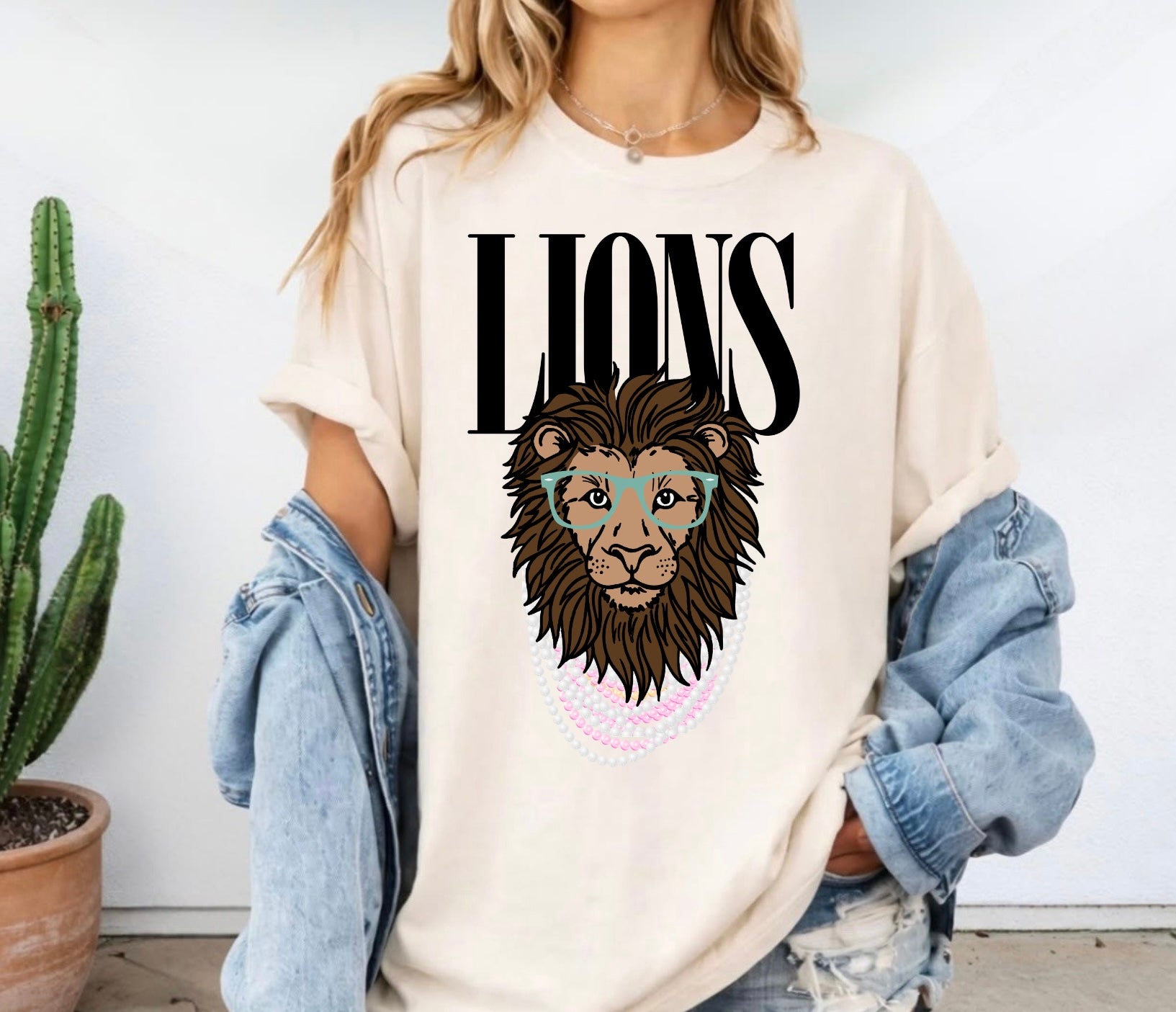 Cute Lions Mascot