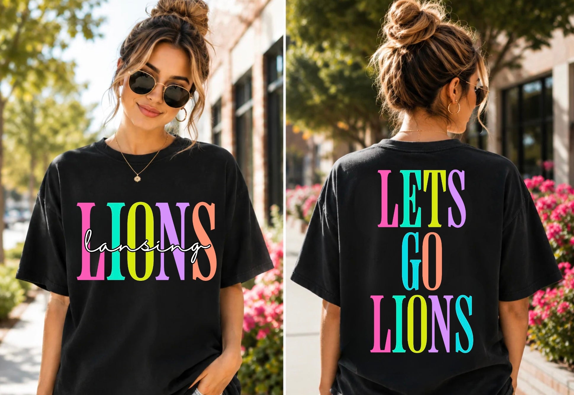 Colorful Lions T-Shirt
