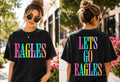 Colorful Eagles T-Shirt