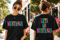 Colorful Mustangs T-Shirt