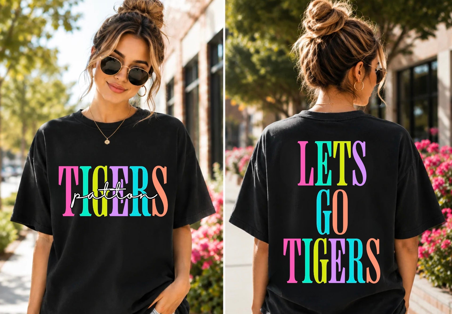 Colorful Tigers T-Shirt