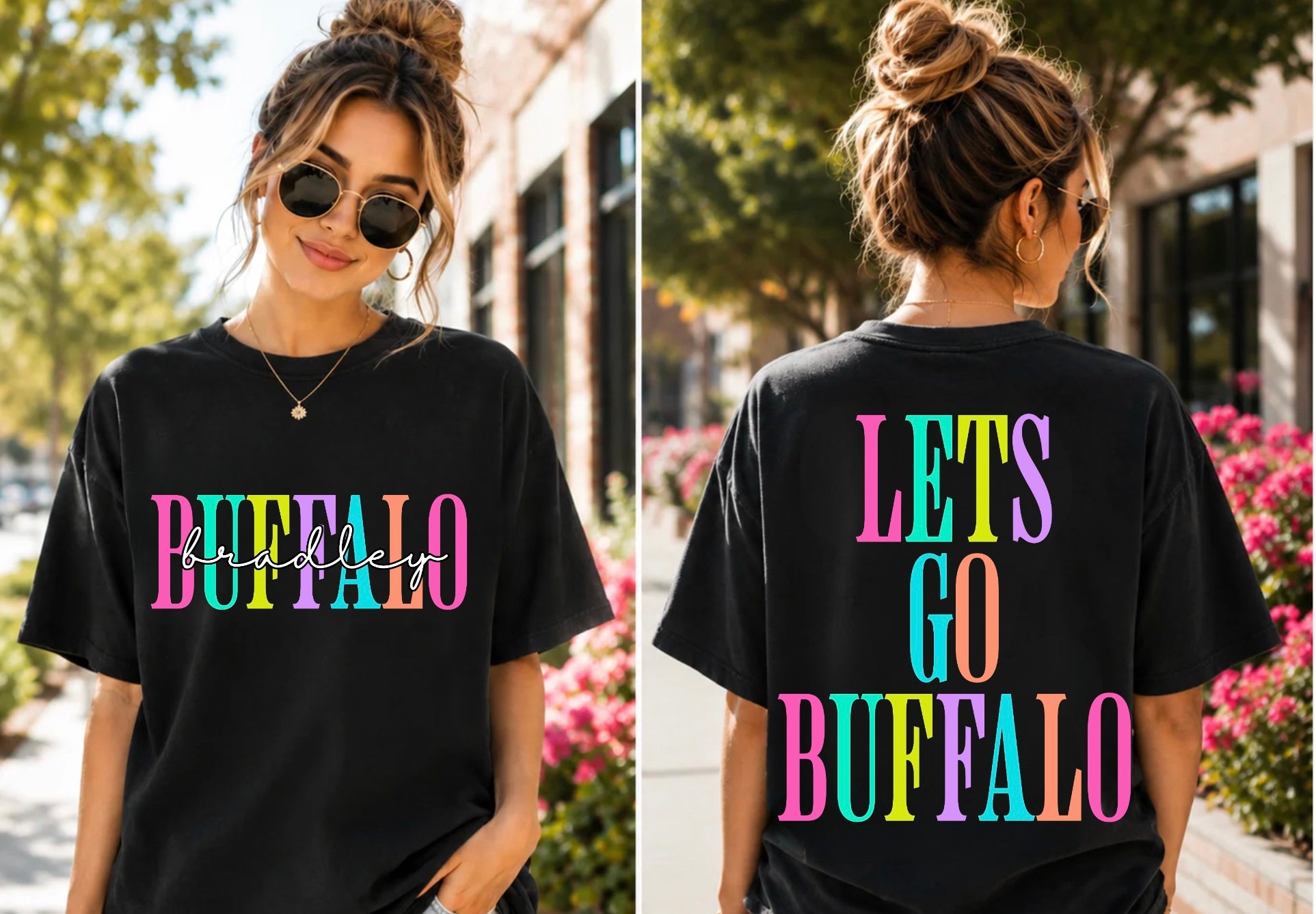 Colorful Buffalo T-Shirt